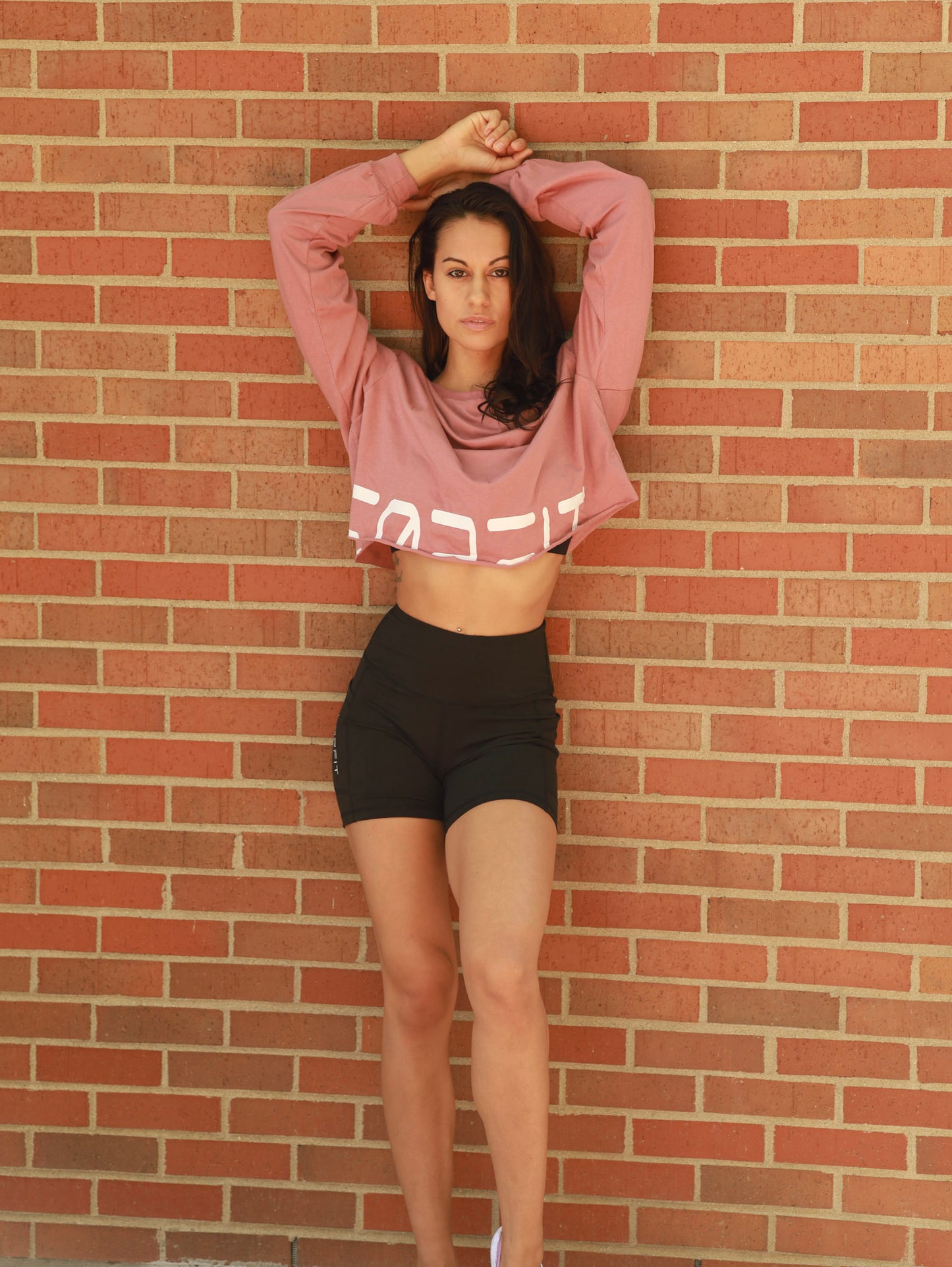 Cut-off Brand Crop | Longsleeve