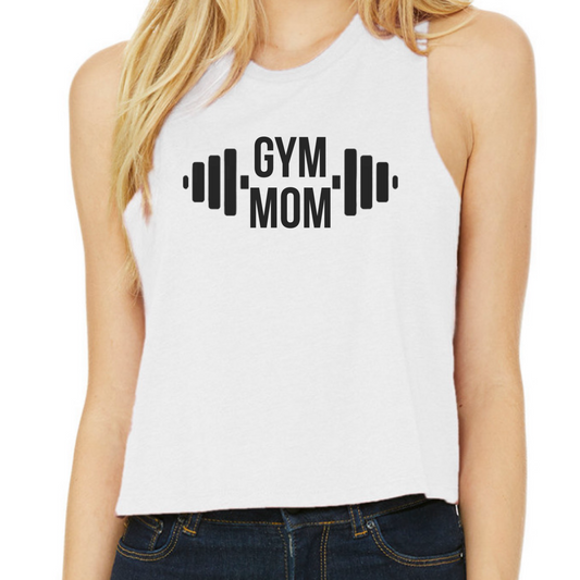 Gym Mom Crop Tank