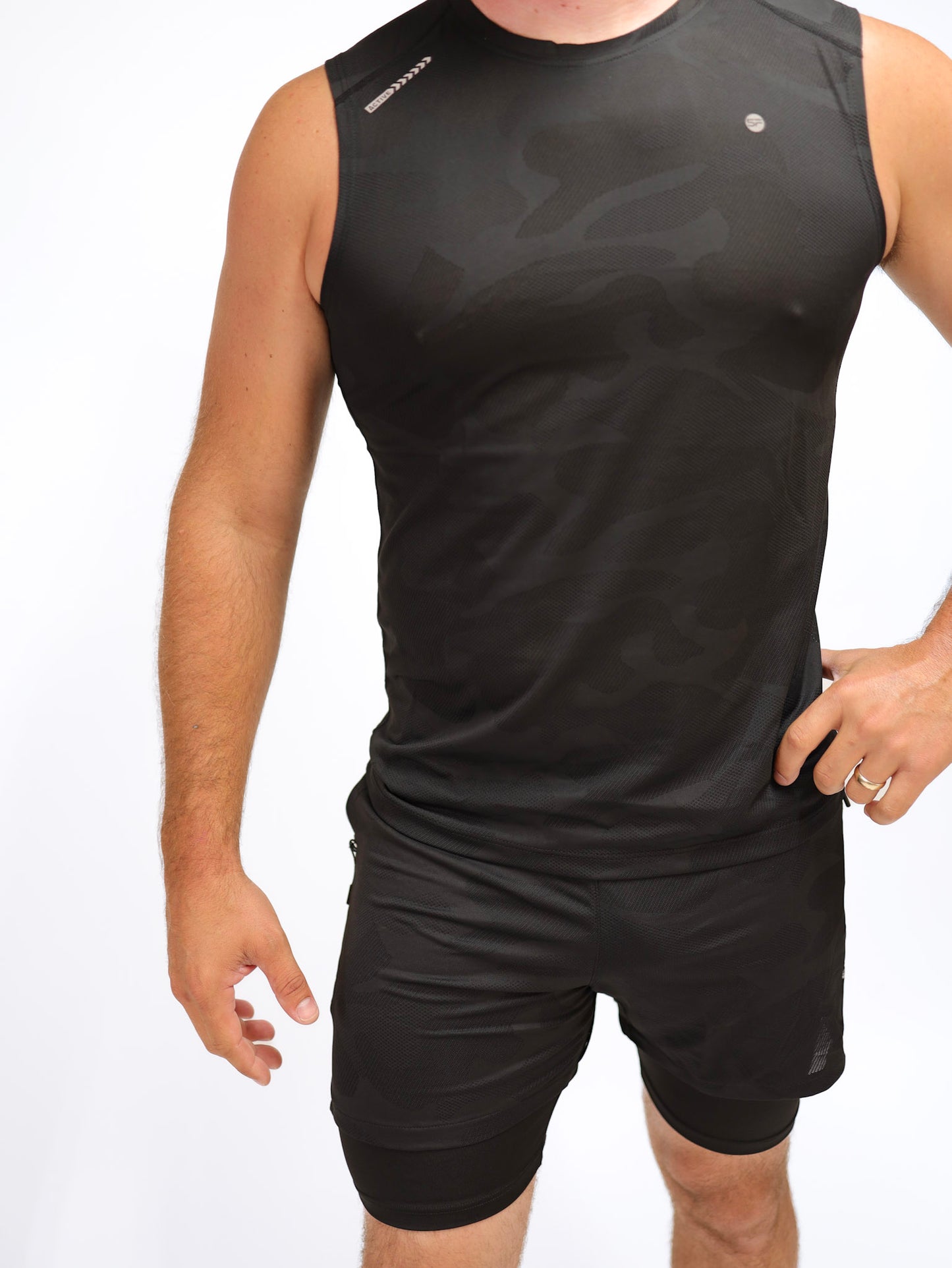 Men's | Active Camo Muscle Tank