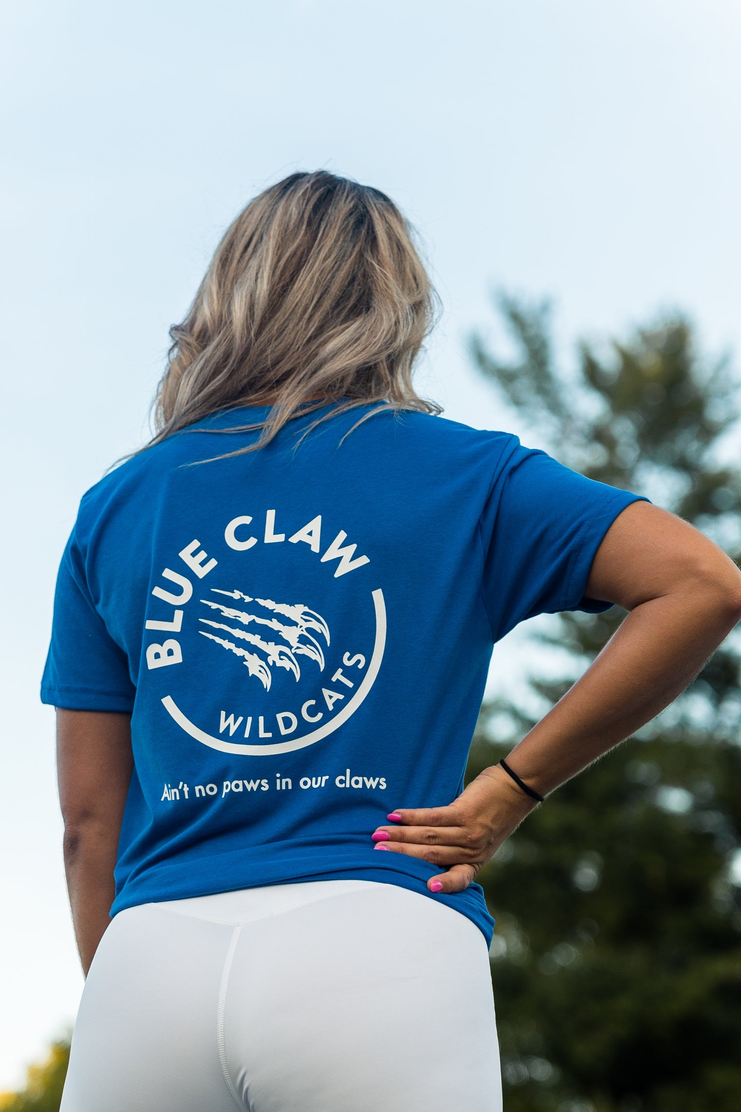 Blue Claw T-Shirt | Screenprint