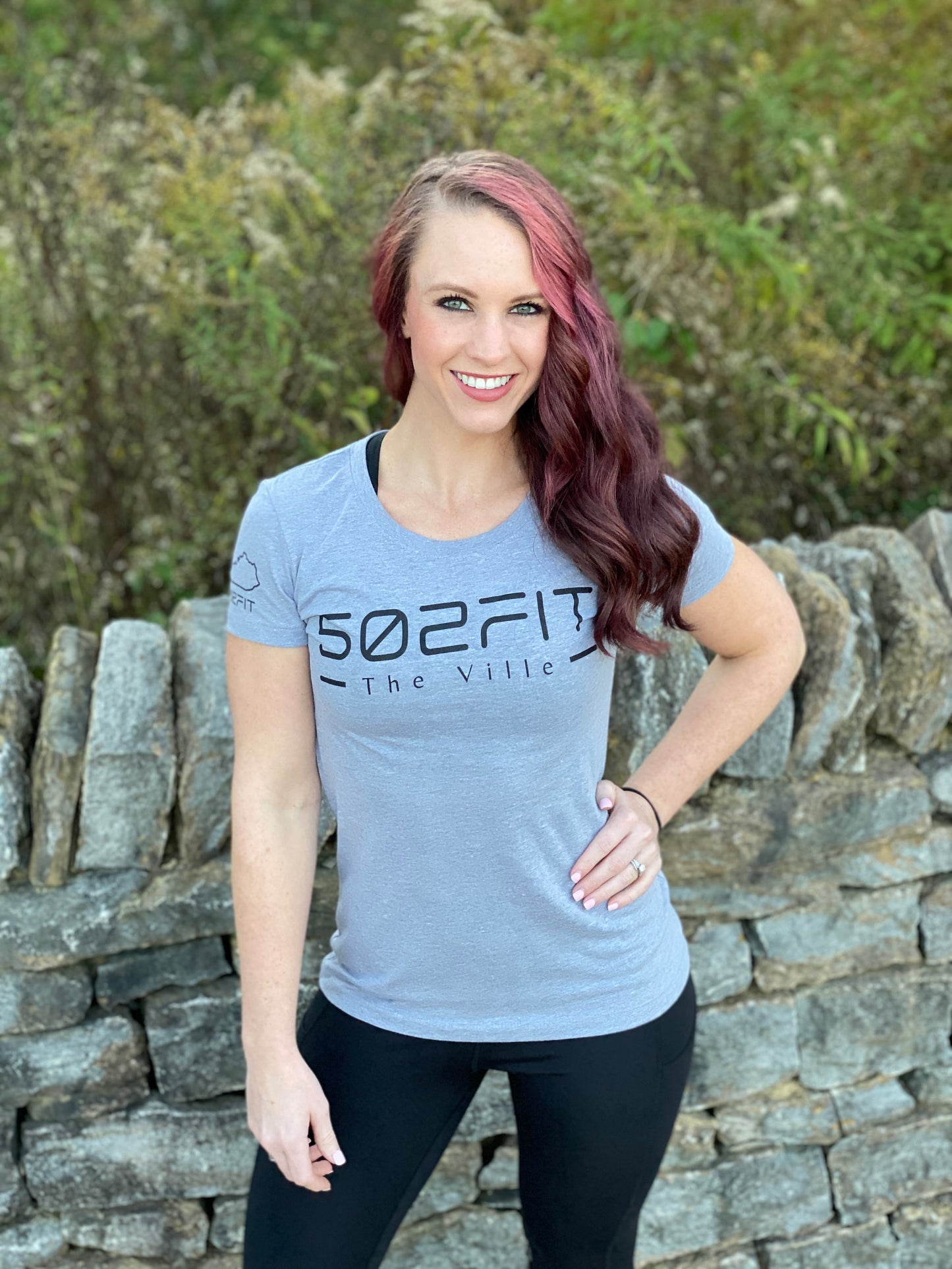 Women's Flag Back Crew Neck