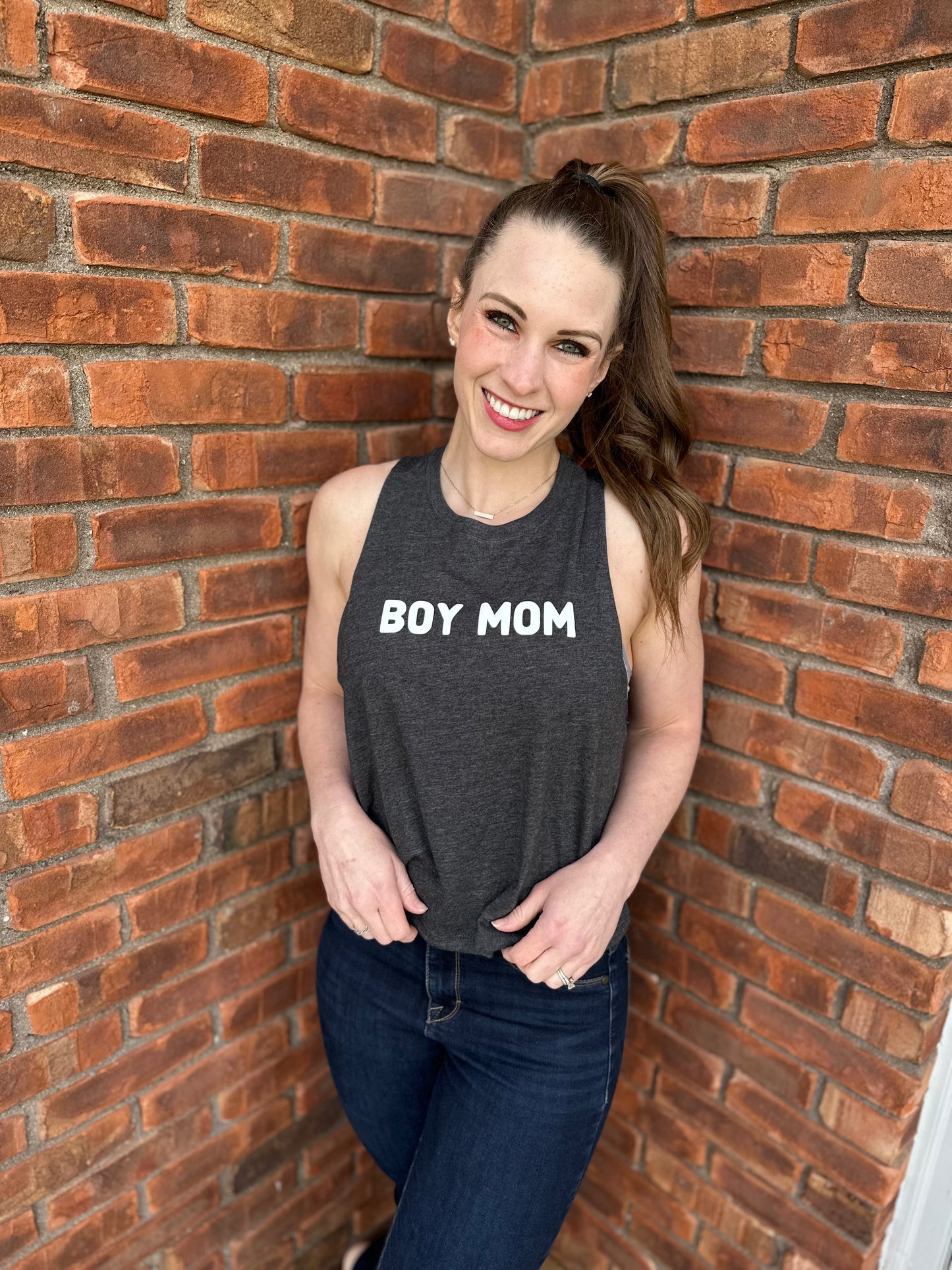 Boy Mom | OG Crop Top