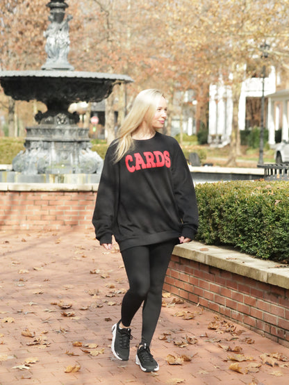 Cards & Cats | Oversized Crewneck