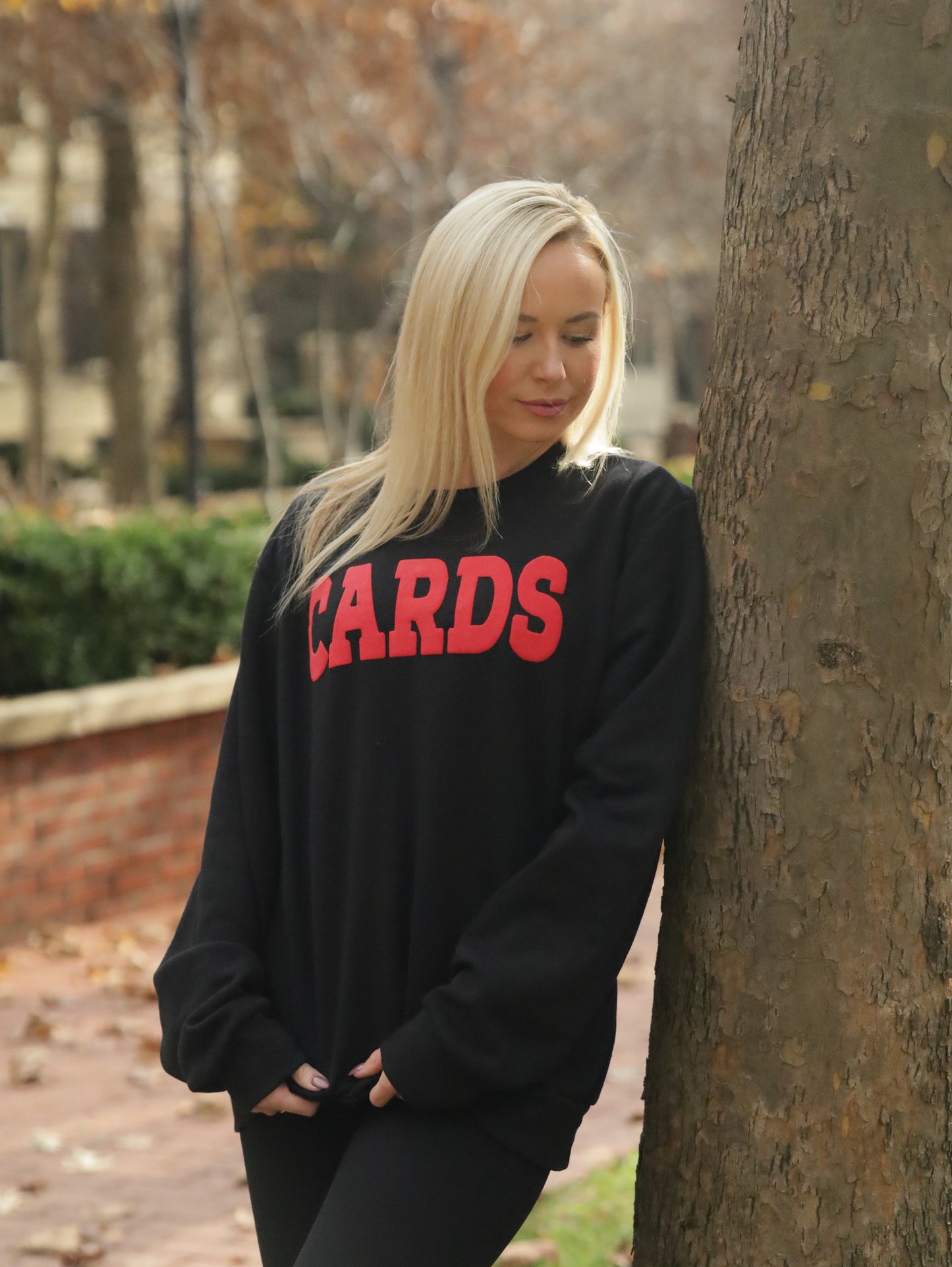 Cards & Cats | Oversized Crewneck