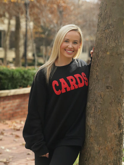 Cards & Cats | Oversized Crewneck