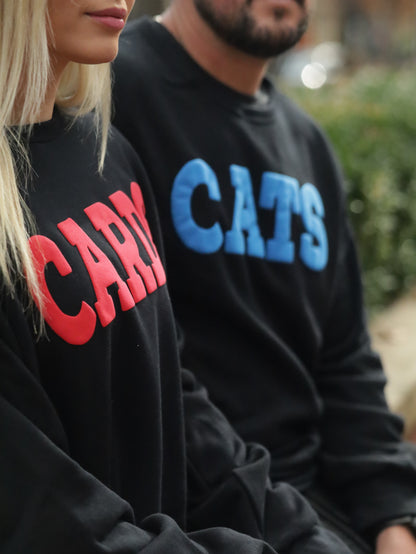 Cards & Cats | Oversized Crewneck