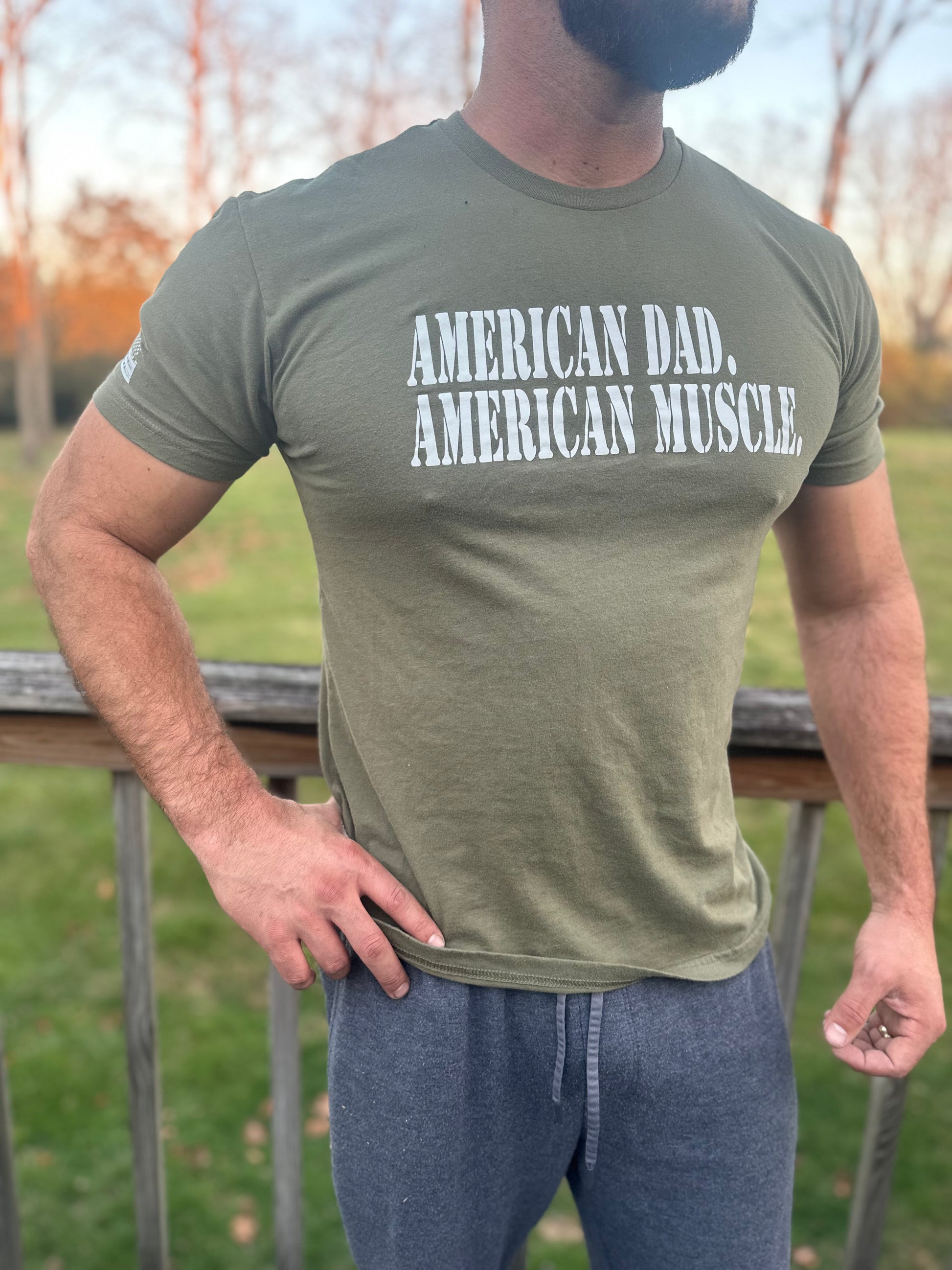 American muscle t sales shirt