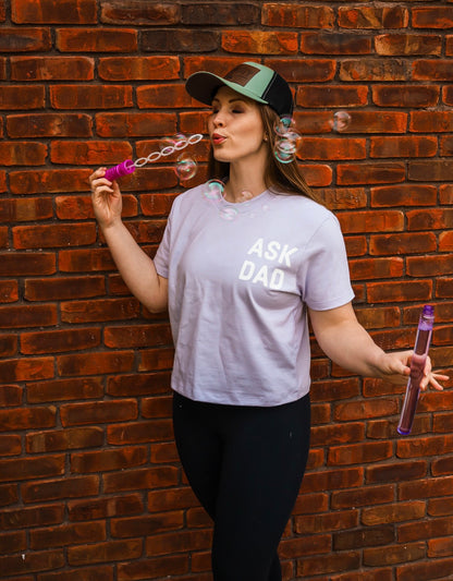 Ask Dad | Heavyweight Boxy T-Shirt