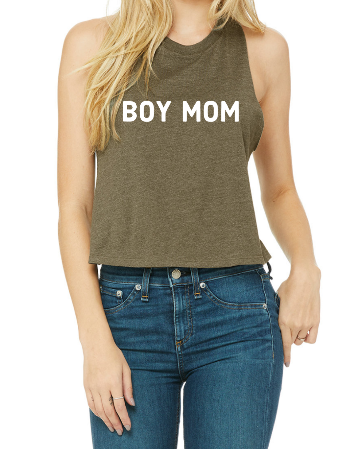 Boy Mom | OG Crop Top