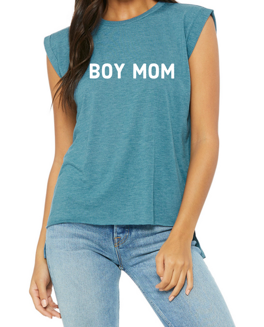 Boy Mom | Muscle T-Shirt